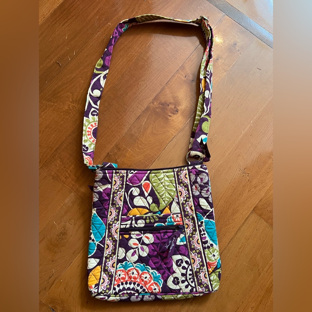Vera Bradley Plum Crazy Crossbody